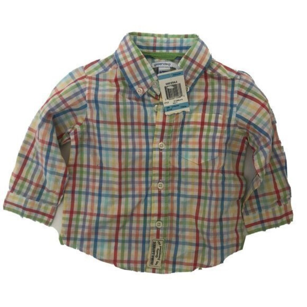Greendog baby boy Cotton shirt 6-9 months